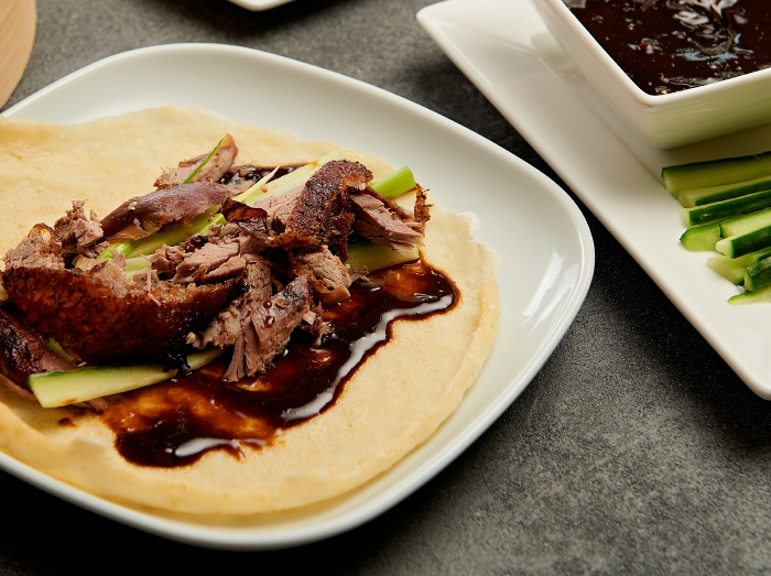 Duck & Hoi Sin Sauce Pancakes