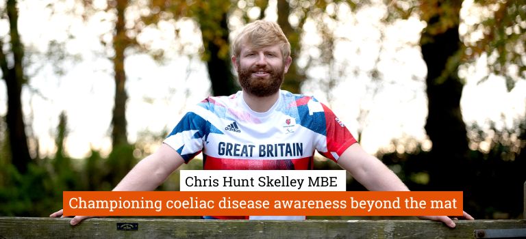 Fighting for awareness: Chris Hunt Skelley MBE on life with coeliac disease