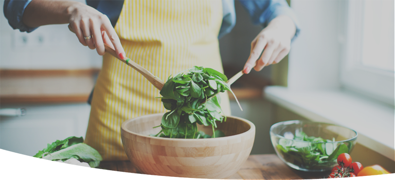 “I’ve fallen in love with veggie cooking!”