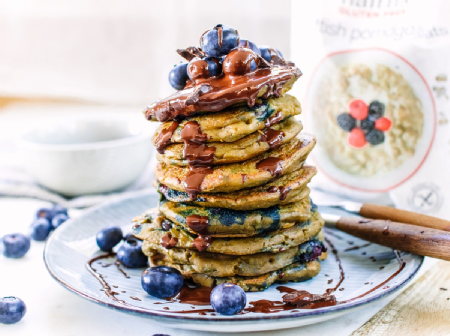 Nairn's Blueberry Pancakes