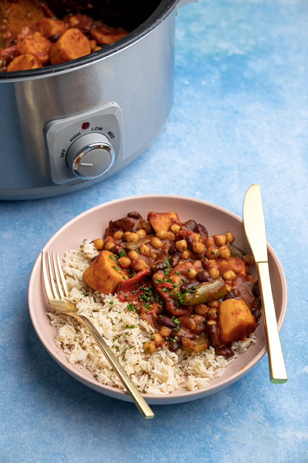 Slow cooker veggie chilli con carne