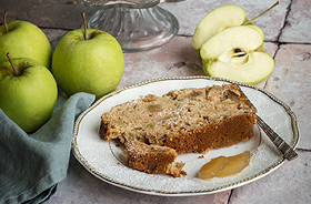 Apple and ginger cake