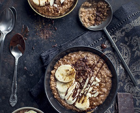 Cocoa and Banana Porridge