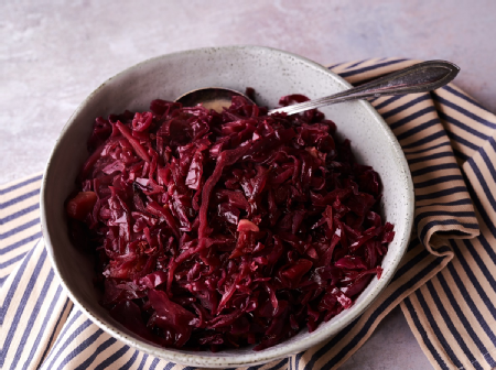 Brasied Red Cabbage