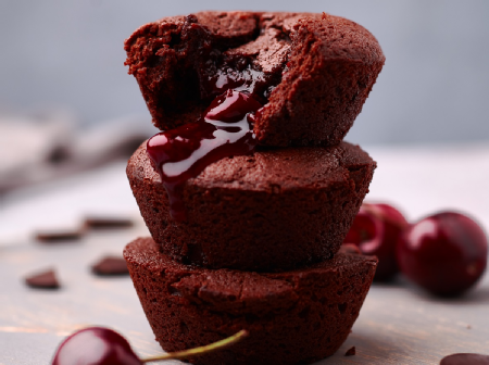 Cherry Chocolate Fondant