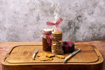 Gluten Free Herb Crackers