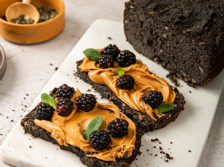 Black Keto Gluten Free Bread 