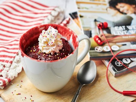 Red Velvet Mug Cake