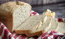 Lemon and poppy seed loaf