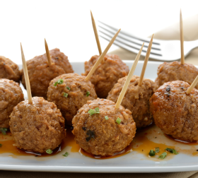 Spicy meatballs