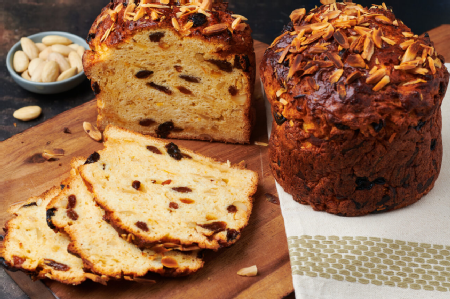 Orange and Almond Panettone 