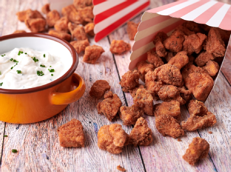 Gluten Free Popcorn Chicken