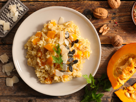 pumpkin risotto