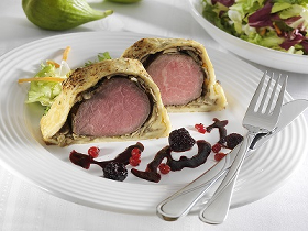 venison wellington