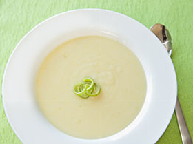 Leek and potato soup