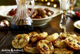 Sausage & Cheddar Pin Wheels