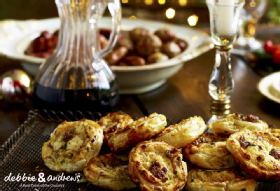 Sausage & Cheddar Pin Wheels 