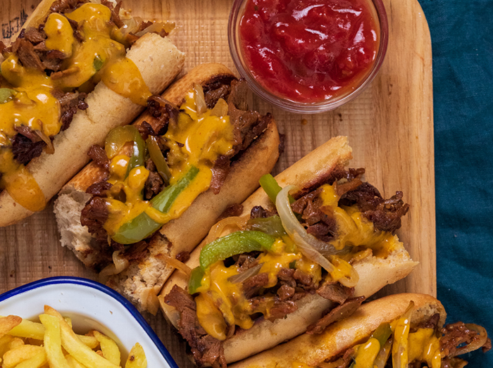 Gluten Free Vegan Cheesesteak