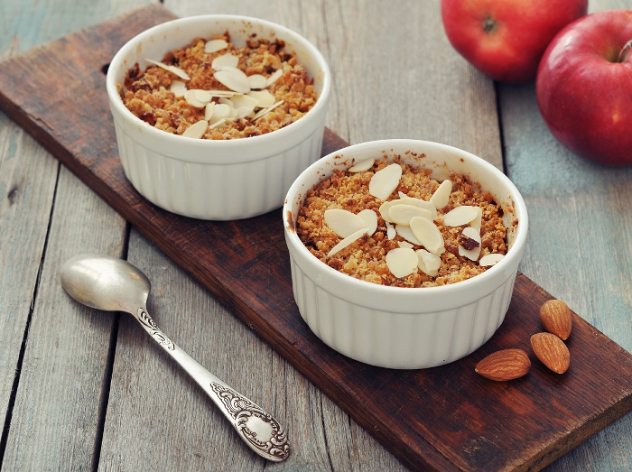 Apple and Almond Crumble