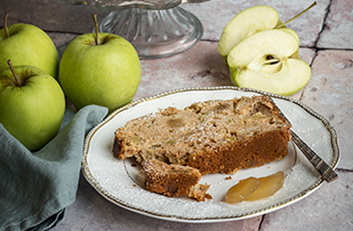 Apple and ginger cake