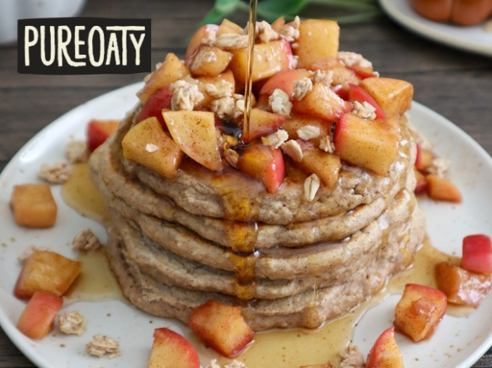 Cinnamon Apple Pancakes