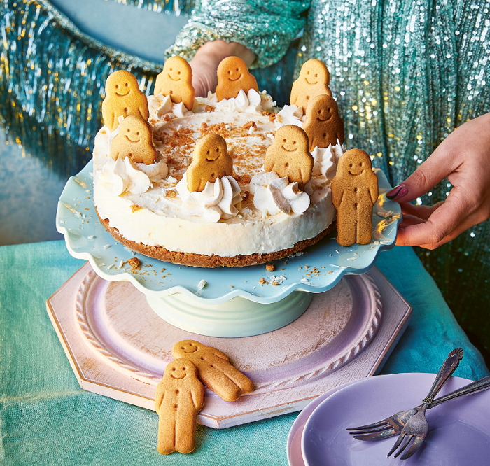 White Chocolate and Gingerbread Cheesecake 