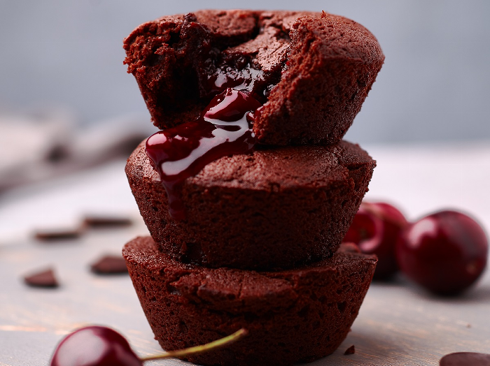 Cherry Chocolate Fondant