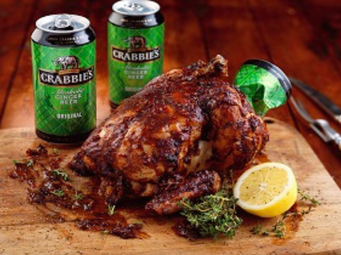 Crabbie's Beer Can Chicken