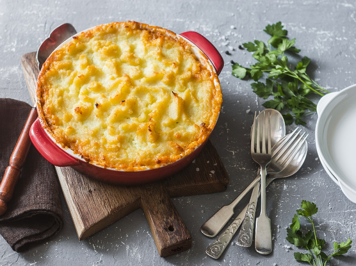 Bean, Lentil and Chard Pie