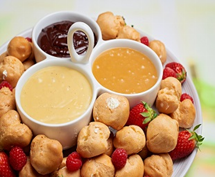 Gluten free profiteroles