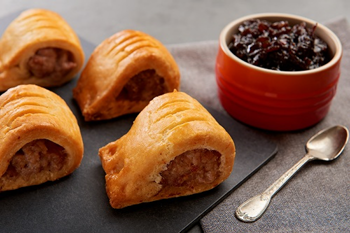 Sausage Roll with Gluten Free Rough Puff Pastry