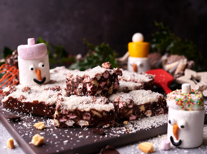 Snowy Rocky Road