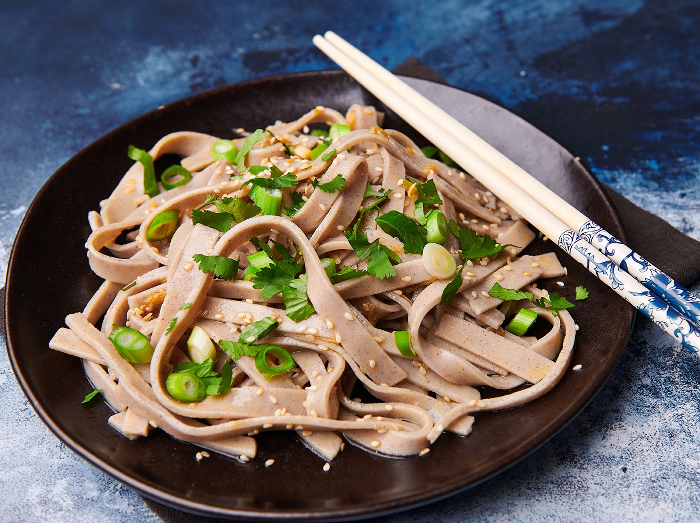 Buckwheat Noodles with Dressing