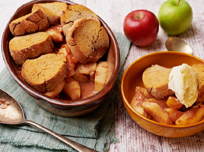 Toffee Apple Cobbler 