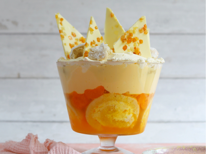 Lazy Gluten Free Lemon and Amaretti Trifle