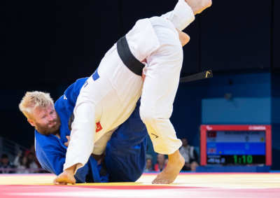 Chris Skelley in Paris, 2024, representing Team GB
