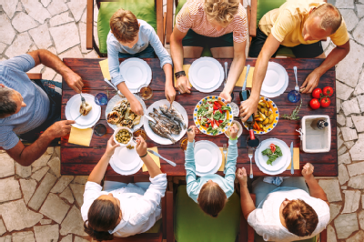 Family Eating