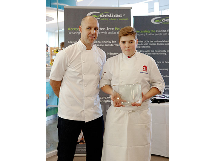 Adam Gray and Up and Coming Winner Jonathan Farmer