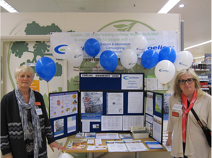 Calderdale and Huddersfield Group, Awareness Week at Sainsbury's