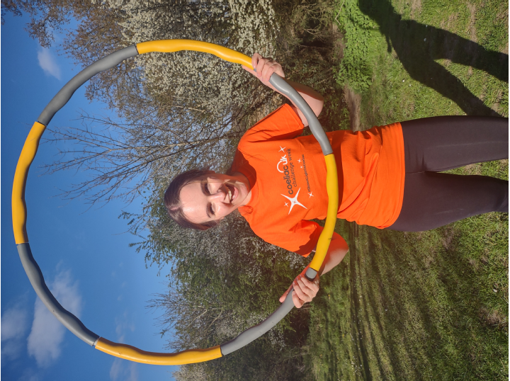 #ShineALightOnCoeliac Hula Hoop