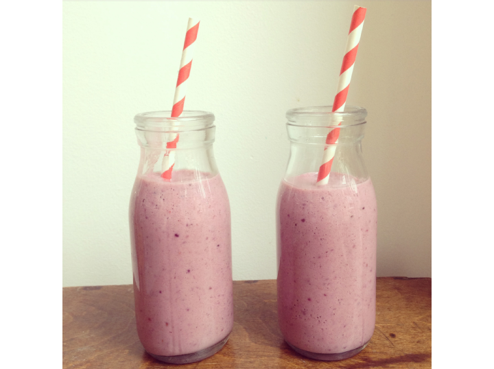 Blueberry smoothie