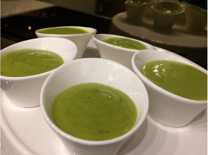 Pea soup