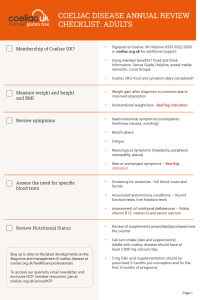 Adult coeliac disease annual review