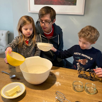 Welsh Cakes baking