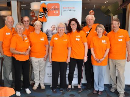 Coeliac UK volunteers