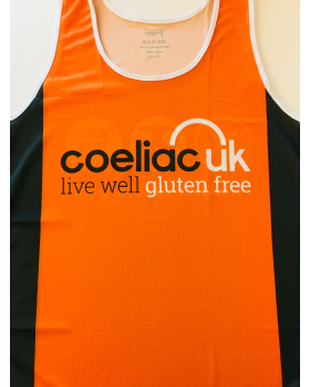 orange running vest